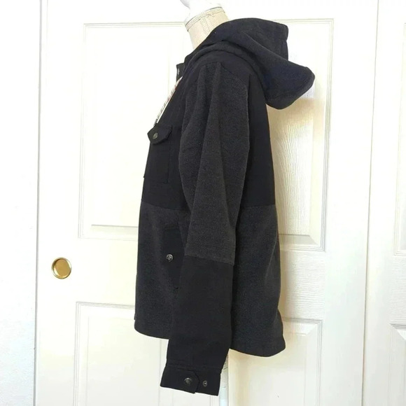 Polar Women's Pinyon Wool & Canvas Gray Jacket - Picture 5 of 9